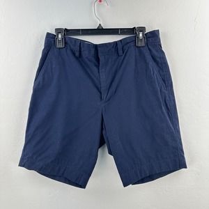 J.Crew Shorts Mens 31 Gramercy Chino Navy Blue 10" Preppy Golf Business Casual‎